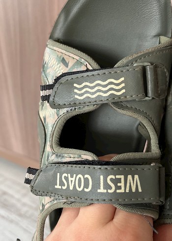 Gri Kamuflajlı Erkek Çocuk Sandalet - Görsel 9