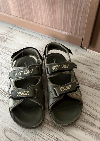 Gri Kamuflajlı Erkek Çocuk Sandalet - Görsel 16