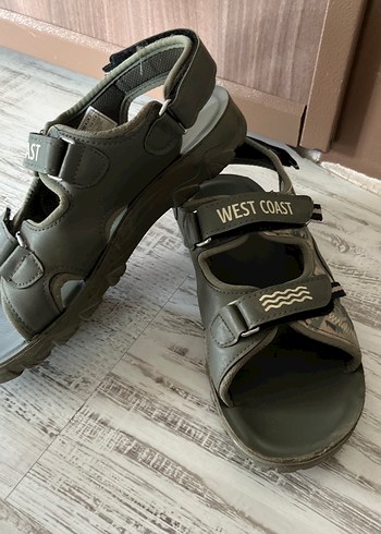 Gri Kamuflajlı Erkek Çocuk Sandalet - Görsel 13