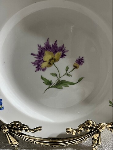 Diğer Meissen pasta tabağı