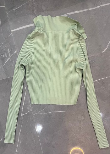 V Yaka H&M Triko Kadın Kazak - Görsel 3