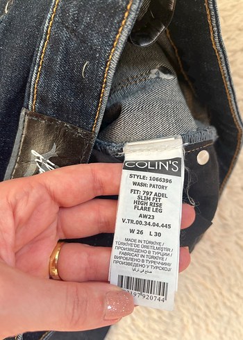 Colins Mavi Straight Jean - Görsel 4