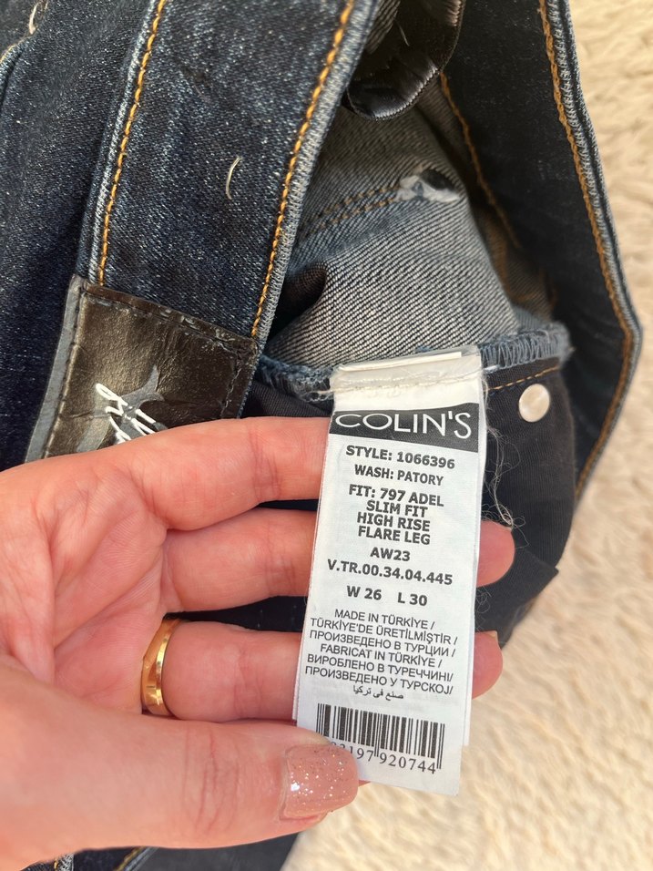 Colins Mavi Straight Jean - Görsel 4