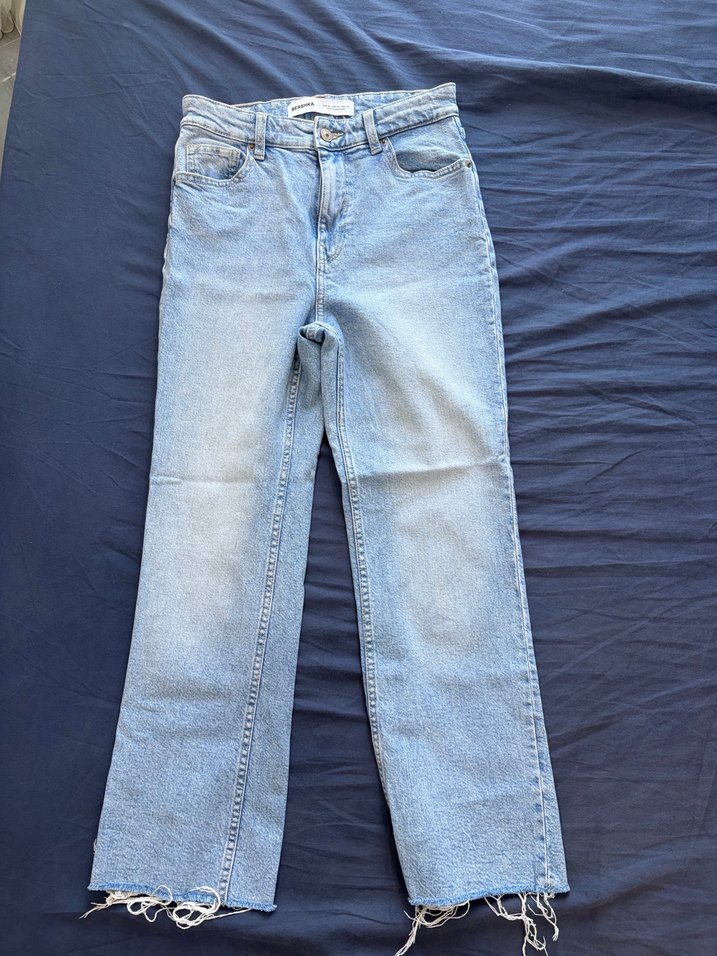 Bershka Mavi Jean - Görsel 3