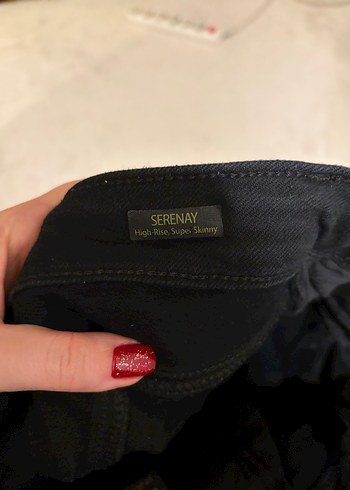 Mavi Siyah Skinny Jean - Görsel 7