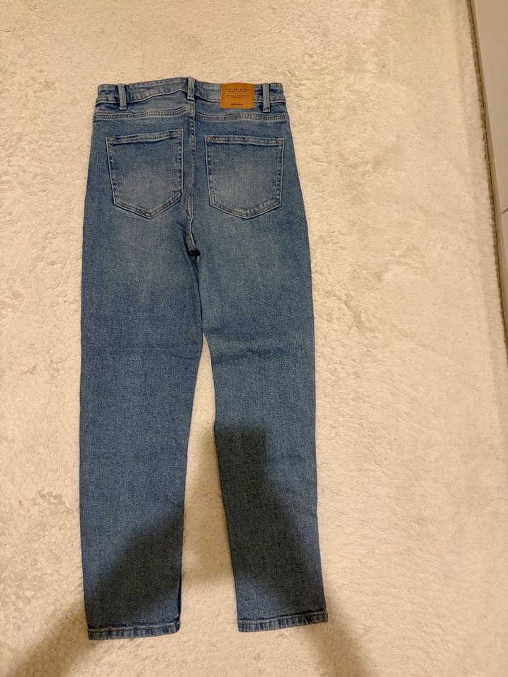Stradivarius Mom Jean - Görsel 4