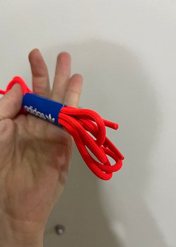 adidas Kırmızı Erkek Ayakkabı Bağcığı - Görsel 3