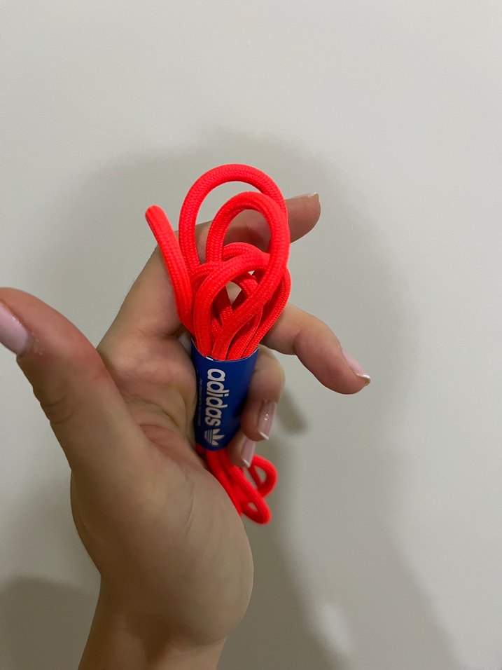 adidas Kırmızı Erkek Ayakkabı Bağcığı - Görsel 4