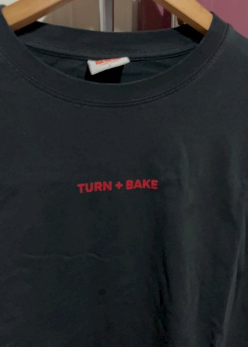 Erkek Siyah Baskılı Kısa Kollu Tişört - Görsel 2