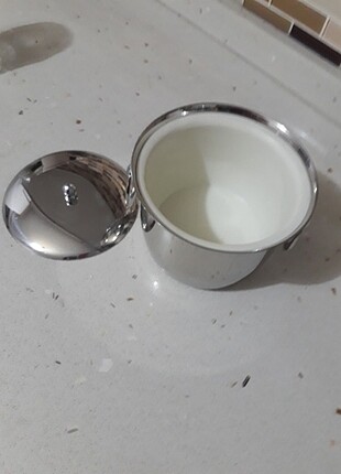 Termoslu çelik buz kovası yükseklik:10cm/genişlik:13.5cm