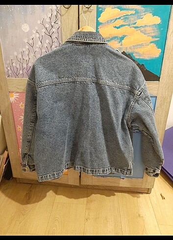 m Beden oversize kot ceket