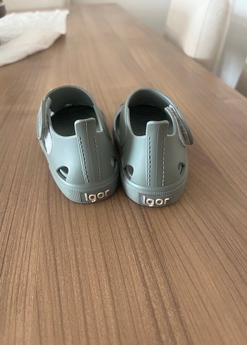 Igor Yeşil Erkek Çocuk Cırtcırtlı Terlik