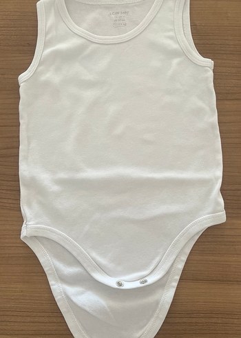Beyaz Kısa Kollu Bebek Body 8 adet - Görsel 2
