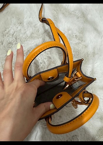 Michael Kors Turuncu Deri Kadın Çanta - Görsel 3