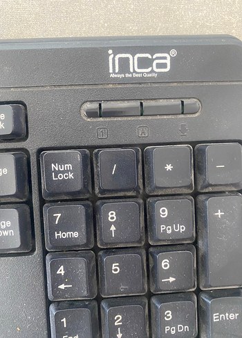 Klavye Siyah Standart Q Türkçe - Görsel 4