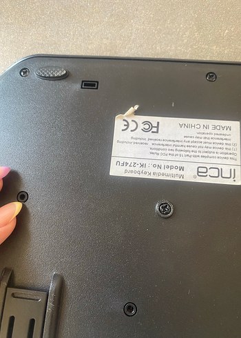 Klavye Siyah Standart Q Türkçe - Görsel 5