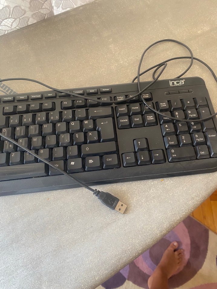 Klavye Siyah Standart Q Türkçe - Görsel 2