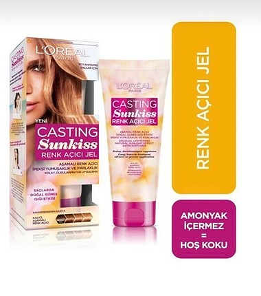 loeral sunkiss renk açıcı krem