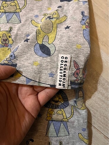 18-24 Ay Beden Geggamoja isveç marka pijama takımı