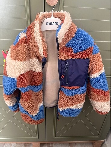 H&M tüylü mevsimlik mont