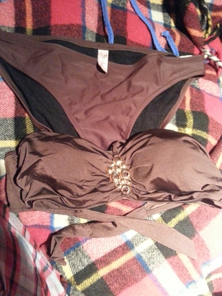 kahverengi bikini 