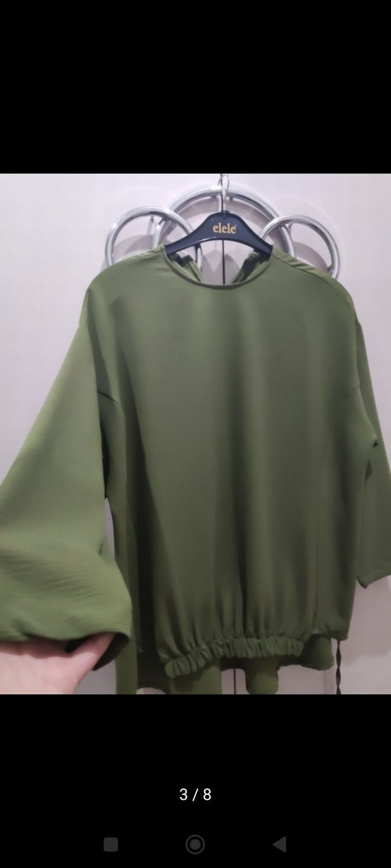 Yeşil Mısra Kadın Salaş Takım - Görsel 2