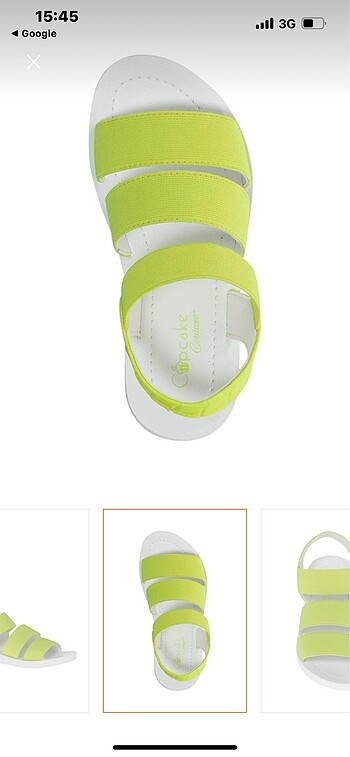 Deichmann Kız çocuk neon sandalet