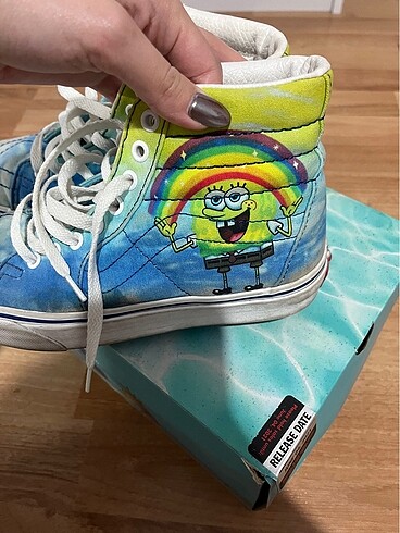 37 Beden çeşitli Renk Vans x Spongebob