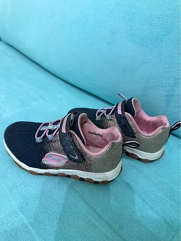 25 Beden lacivert Renk Skechers Kız Çocuk Spor Ayakkabı