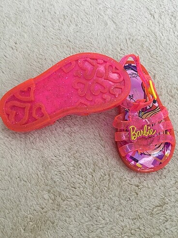 22 Beden pembe Renk Barbie Sandalet