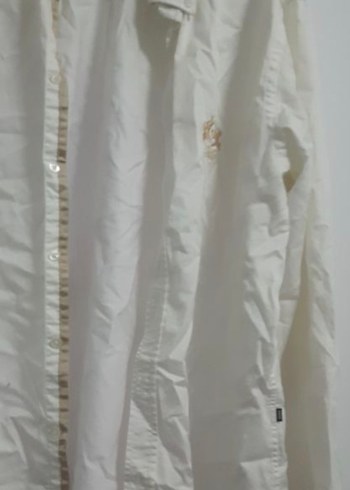 Erkek Beyaz Pamuklu Ofis Gömleği - Görsel 2