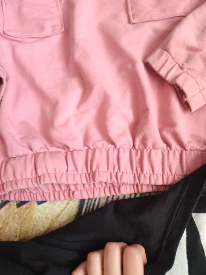 Renkli Baskılı Kız Sweatshirt - Görsel 5