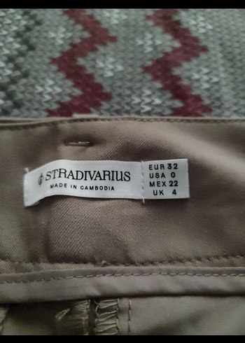 Bej Kadın Kumaş Pantolon Midi Boy - Görsel 4