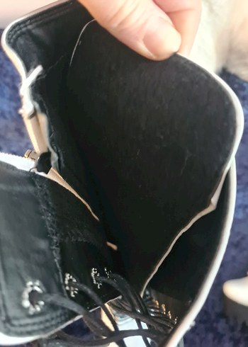 Beyaz Deri Kadın Platform Bot - Görsel 5