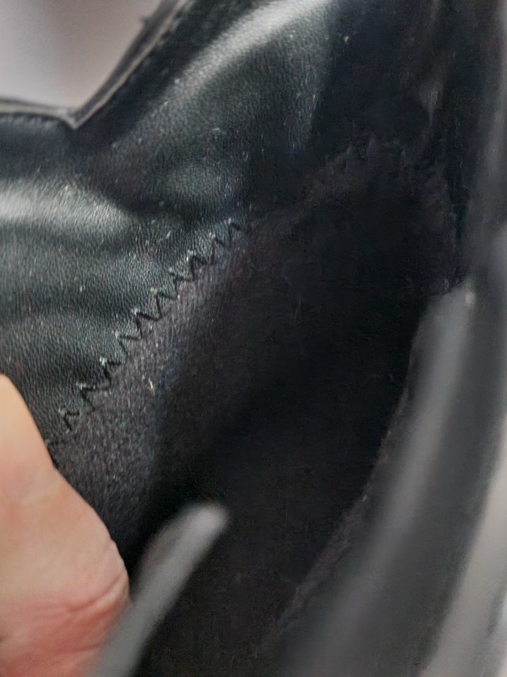 Siyah Platform Topuklu Gotik Kadın Botları - Görsel 5