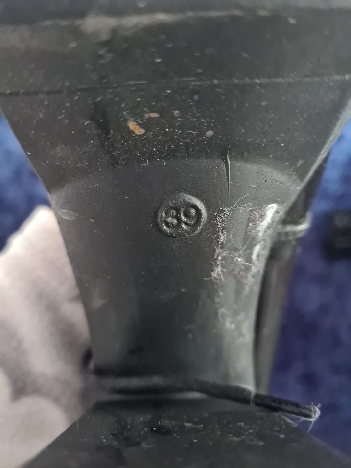 Siyah Rugan Gotik Platform Topuklu Kadın Bot - Görsel 4