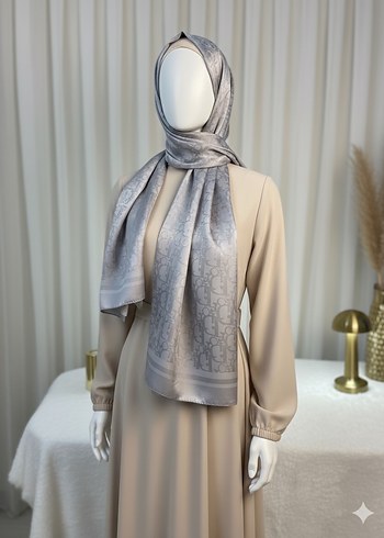 Dior Görünümlü Kadın Şal