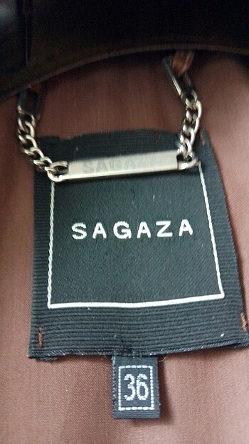 Sagaza Madrid Deri ceket 