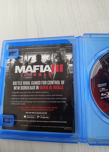 Mafia III PS4 Oyun Diski