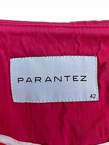 42 Beden pembe Renk Parantez Blazer %70 İndirimli.