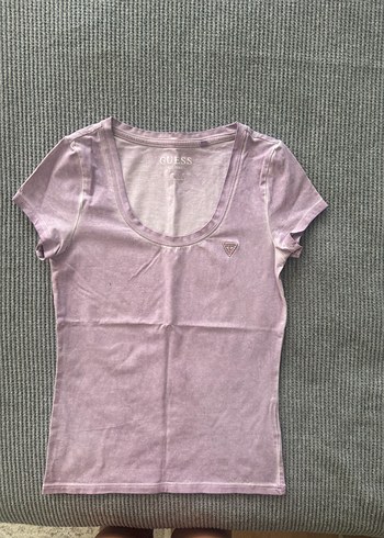 Guess Lila Kısa Kollu Kadın Tişört
