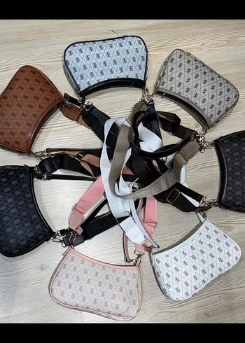 Kahverengi Deri Kadın Omuz Çantası - Görsel 2