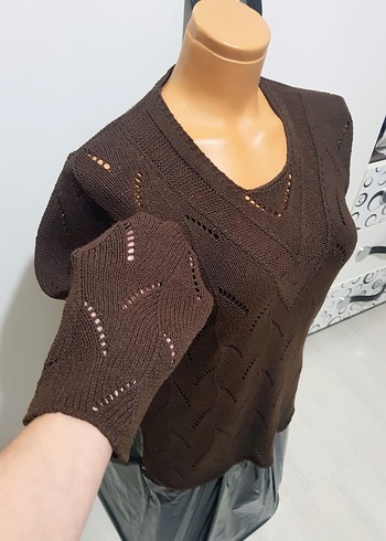 TRIKO ÖRME KAZAK - Görsel 12