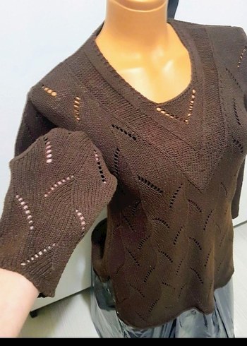 TRIKO ÖRME KAZAK - Görsel 2