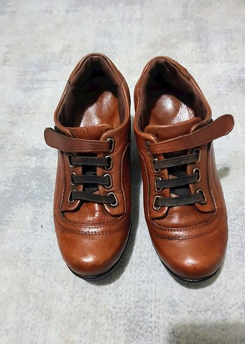 DERİ DOLGU TOPUK AYAKKABI - Görsel 19