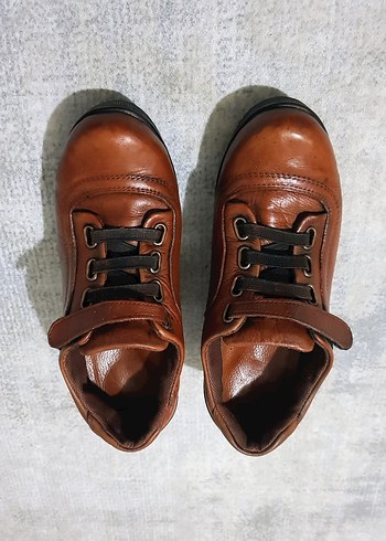 DERİ DOLGU TOPUK AYAKKABI - Görsel 11