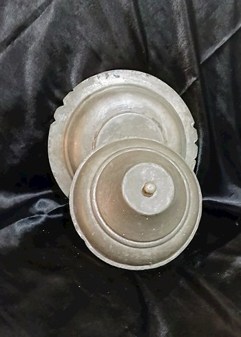 ESKİ BAKIR KAP 2 PARÇA - Görsel 4