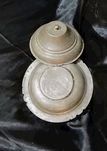 ESKİ BAKIR KAP 2 PARÇA - Görsel 10