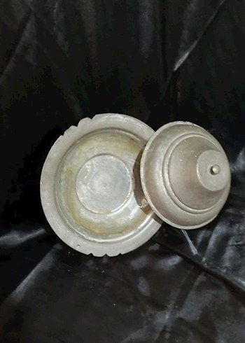 ESKİ BAKIR KAP 2 PARÇA - Görsel 2