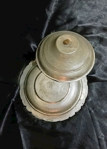 ESKİ BAKIR KAP 2 PARÇA - Görsel 9